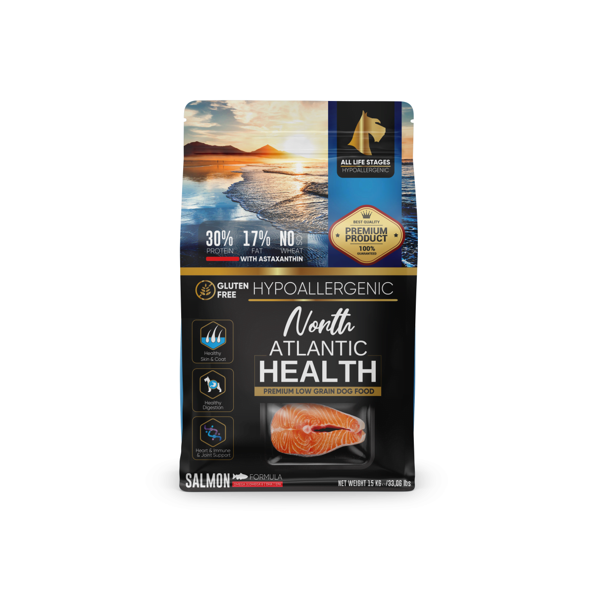 MUTAMIN DOG FOOD 15 KG - SALMON FORMULA